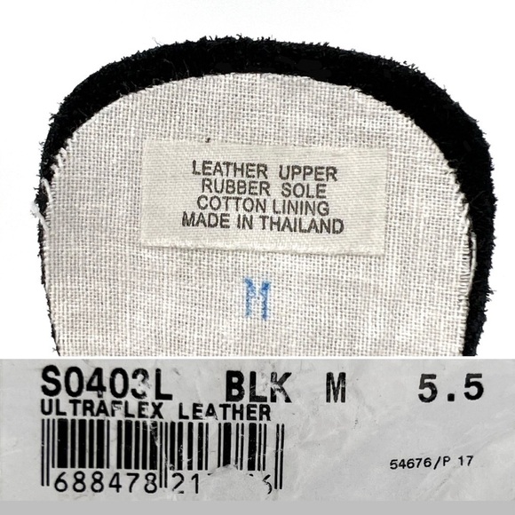 Bloch Ultraflex Black Leather Split Sole Jazz Shoes Ladies Size 5.5 New NWT - Picture 7 of 8